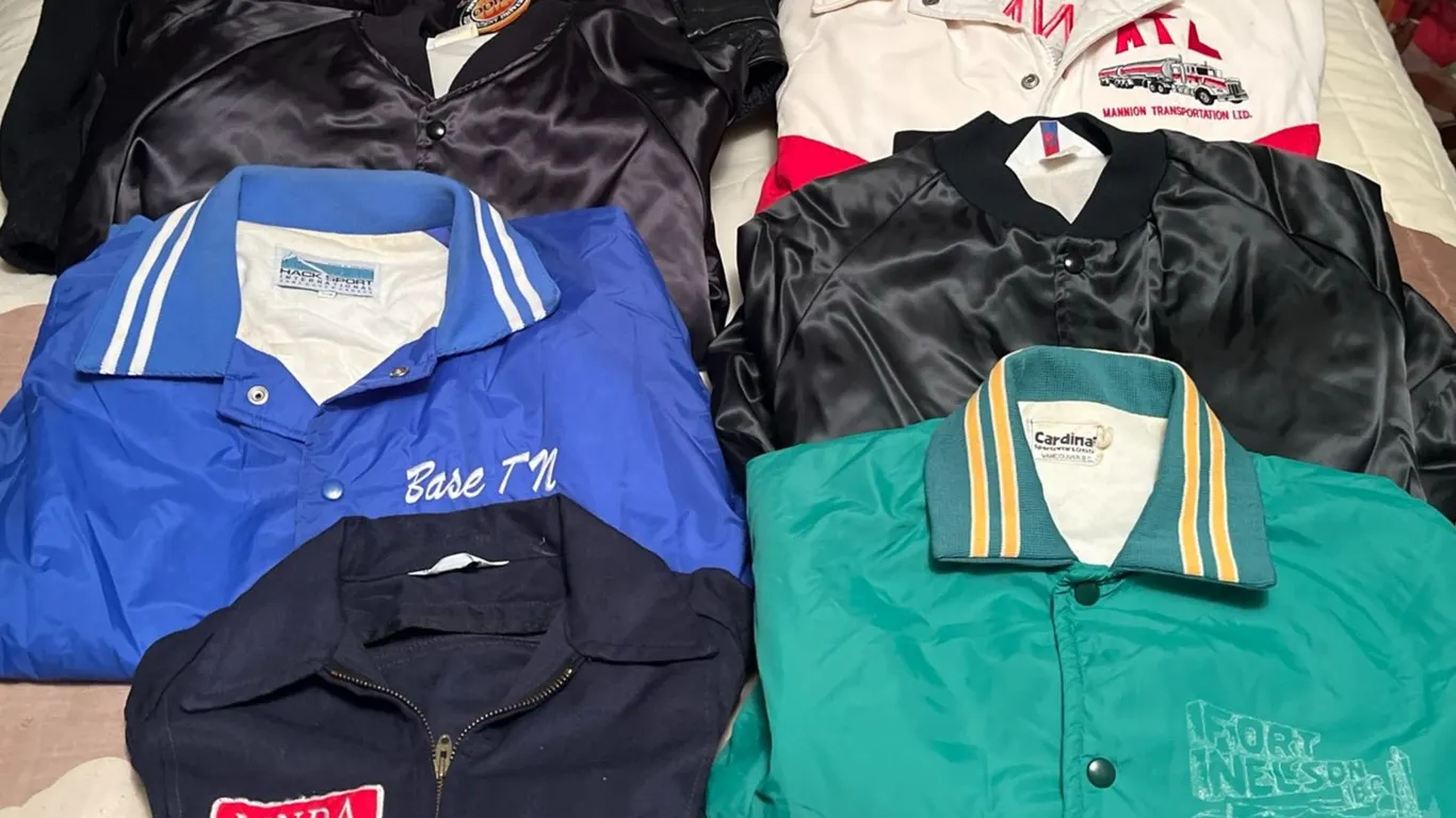 8 Vintage Trucking Jackets, Multiple Brands and Styles