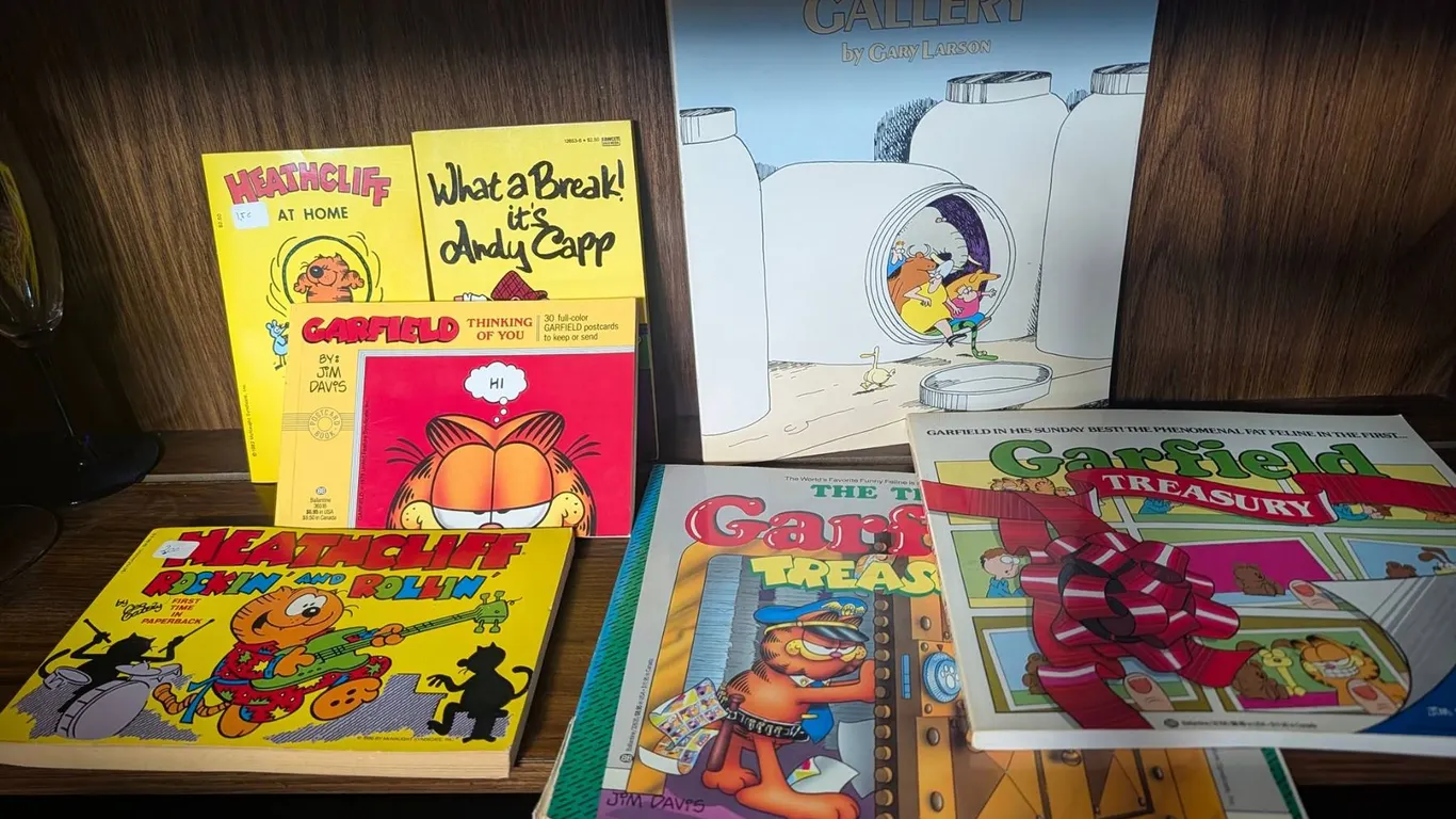 Comic Collections: Garfield, Heathcliff, Andy Capp, Far Side