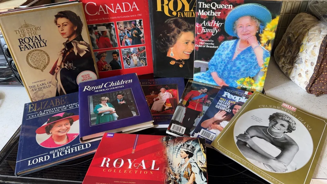 Royal Family Books and Documentaries Collection