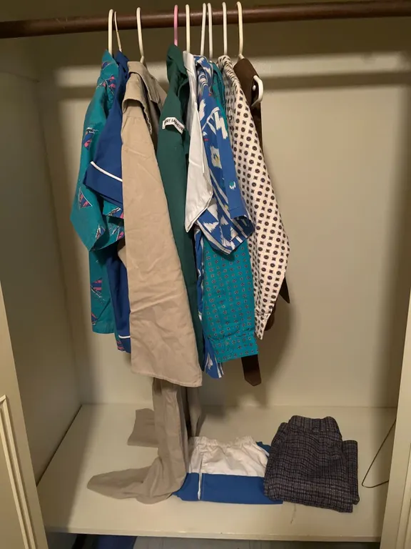 Vintage Boys Clothing Lot, Mix of Shirts, Jacket, Vest, Shorts, Various Sizes