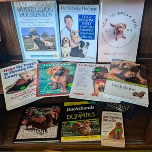 Dog And Dachshund Themed Books, 11 Volumes