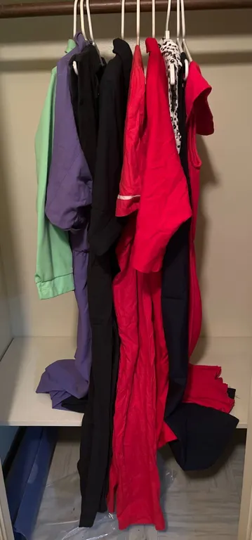 Vintage Women's Dresses in Various Sizes, Mixed Materials and Styles