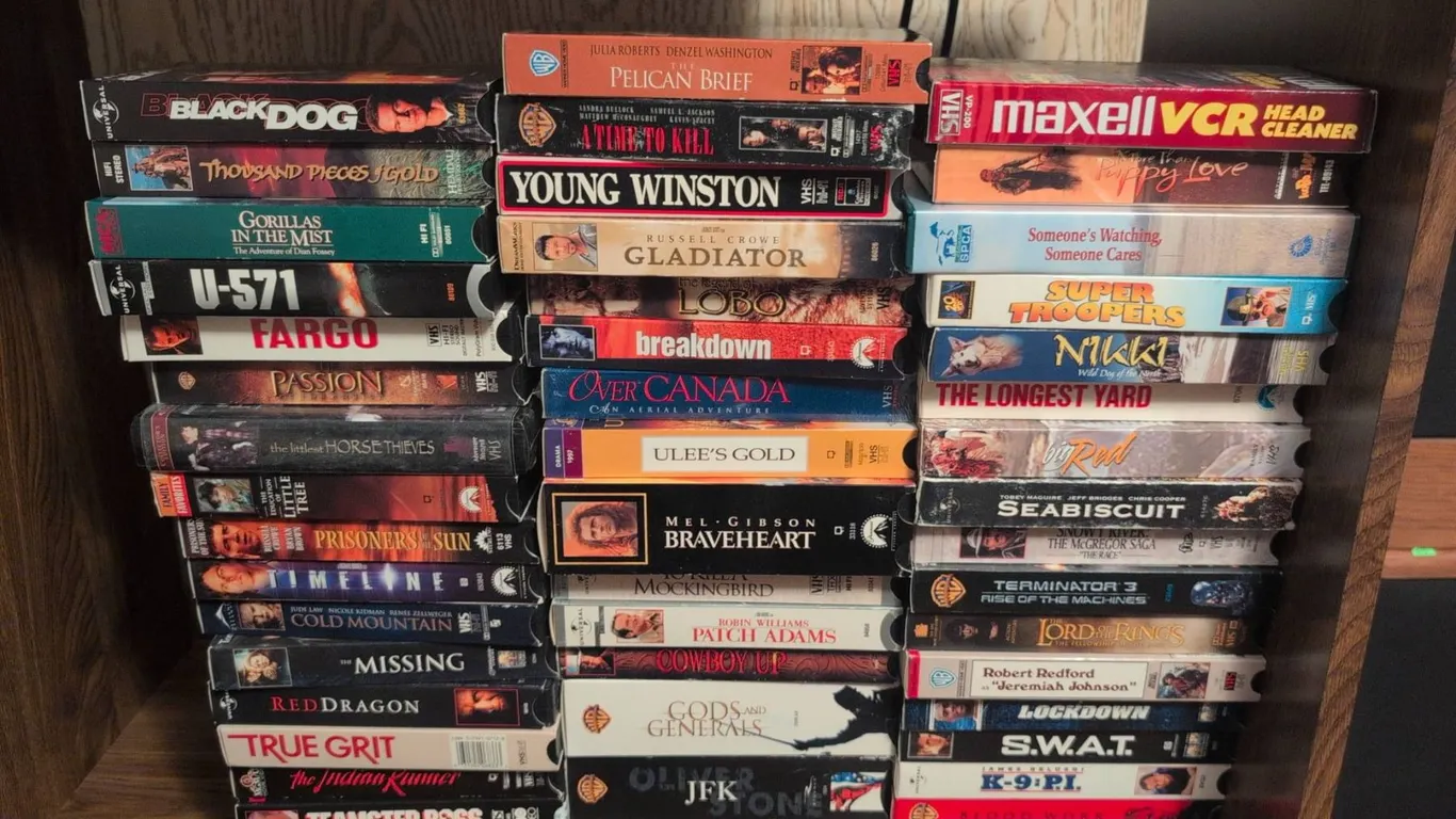 36 Assorted VHS Movies