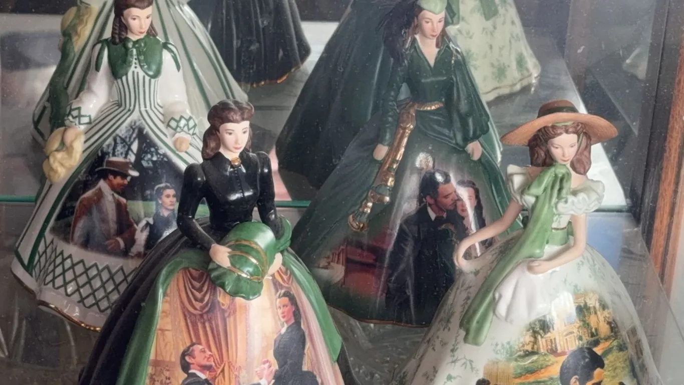 Gone With the Wind Porcelain Figurine Collection by Bradford Editions