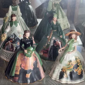 Gone With the Wind Porcelain Figurine Collection by Bradford Editions