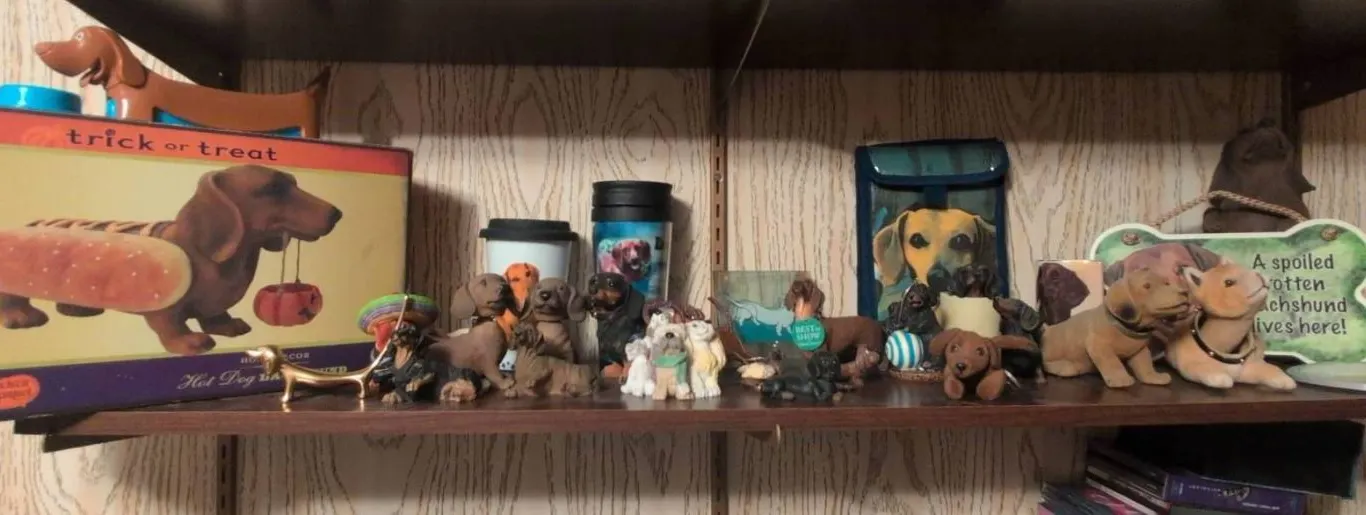 Dachshund Figurines Decor Collection