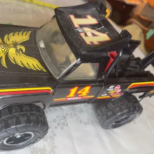 Tonka No. 14 Black Tow Truck 14 Inch Die-Cast and Plastic