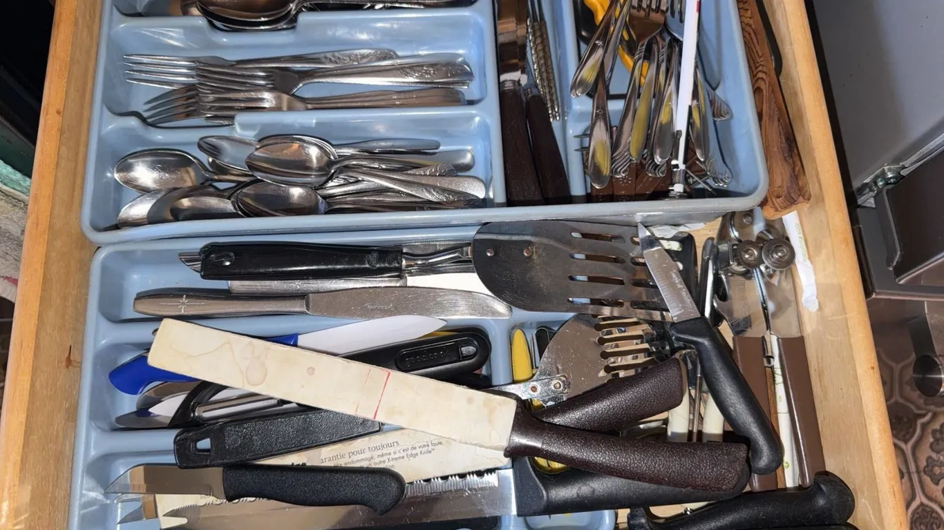Kitchen Utensils and Flatware Lot