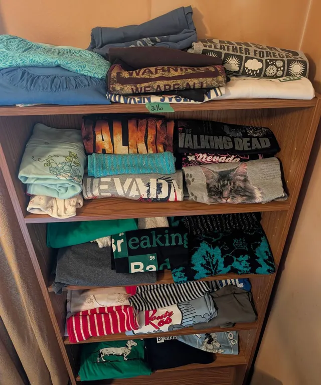 Graphic T-Shirts, TV and Animal Themes, Approx. 15 Pieces