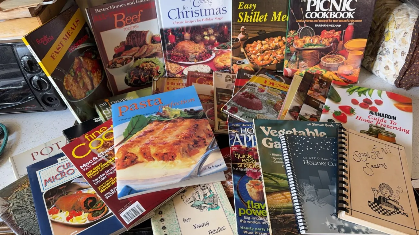 Cookbooks and Recipe Books Collection