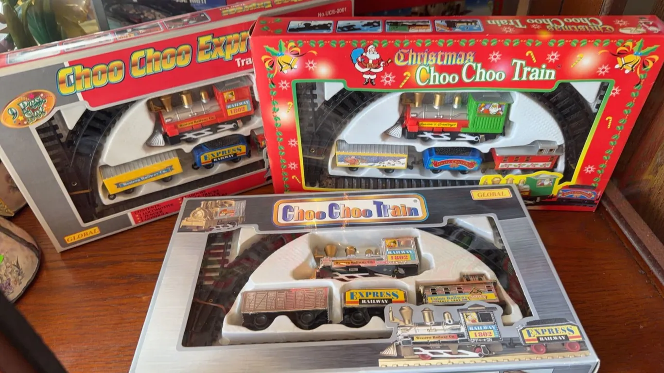 Brand New In Box Choo Choo Train Sets (3 Sets, Global, Battery Operated)