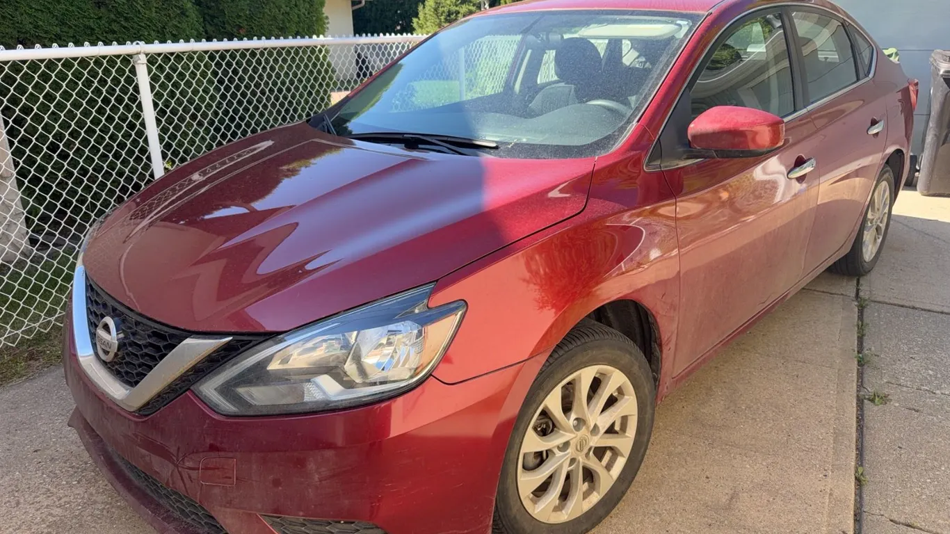 2017 Nissan Sentra SV Sedan Automatic VIN 3N1AB7AP3HL670047