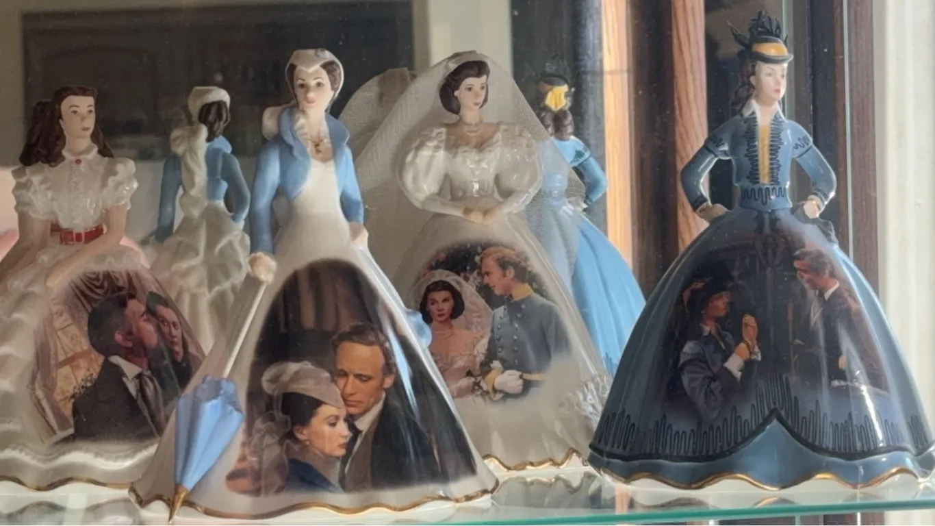 Bradford Editions Gone With the Wind Porcelain Figurine Set