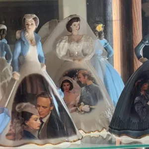 Bradford Editions Gone With the Wind Porcelain Figurine Set