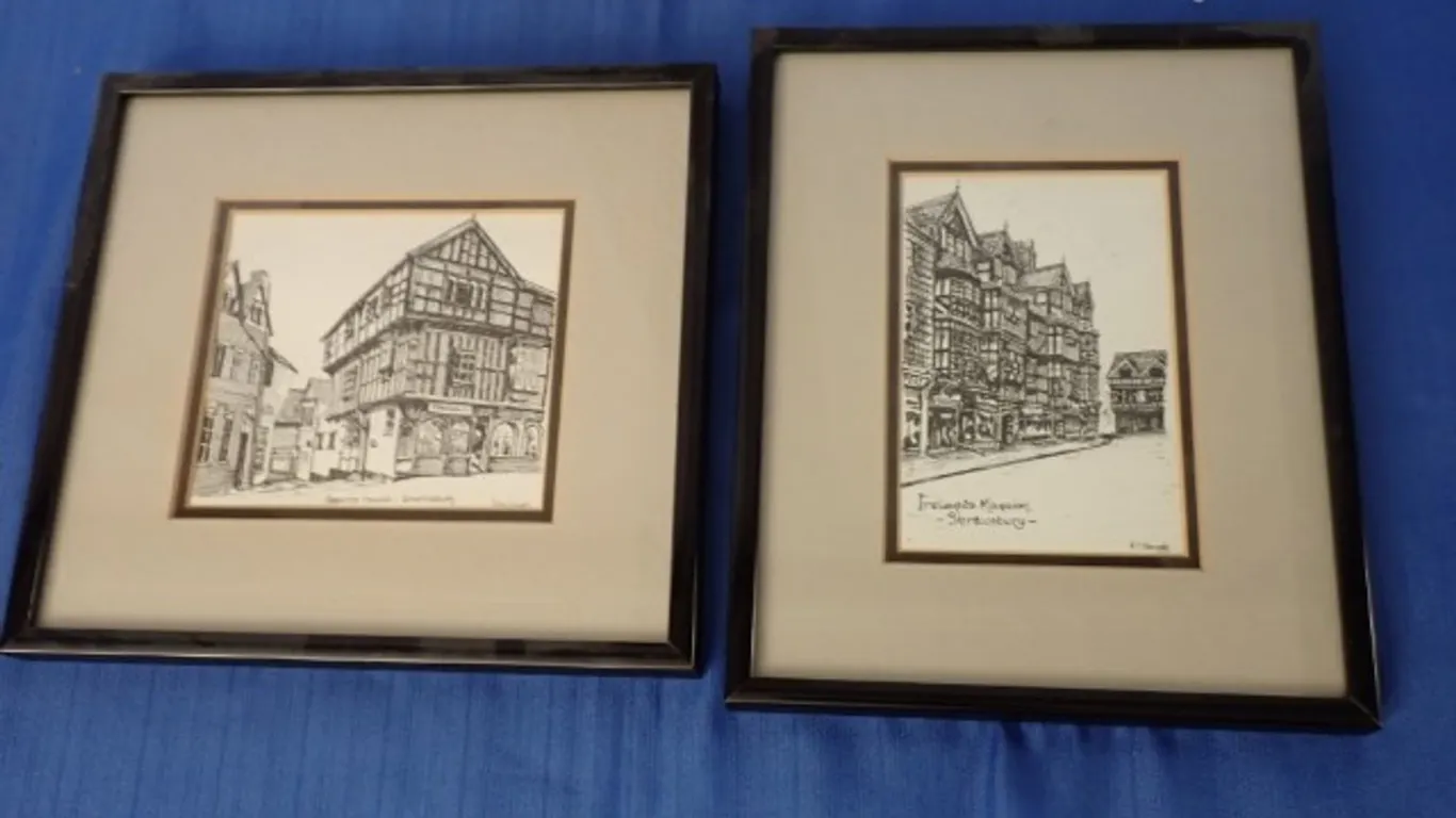 Framed Famous Landmarks/Streetscapes