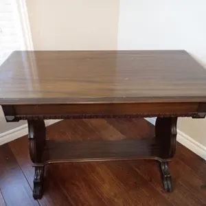 Antique Library Table