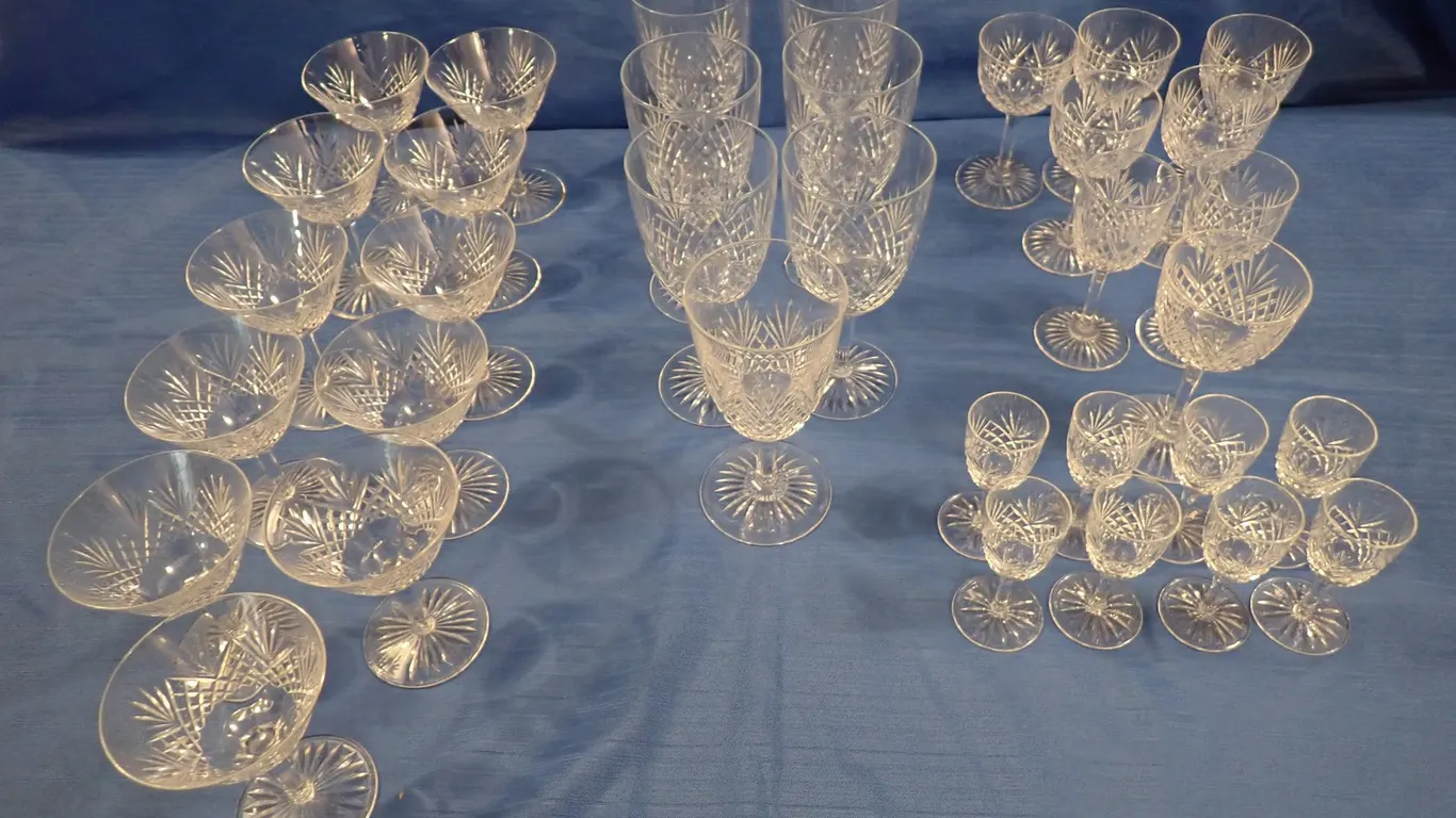 Cut Crystal Stemware
