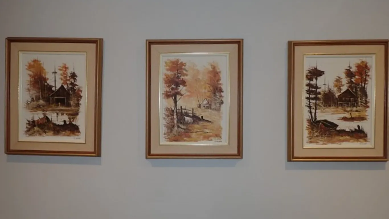 R. Walter Paintings - Set of 3