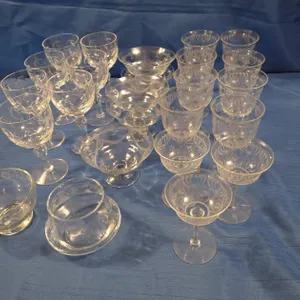 Etched & Cut Glass Glassware