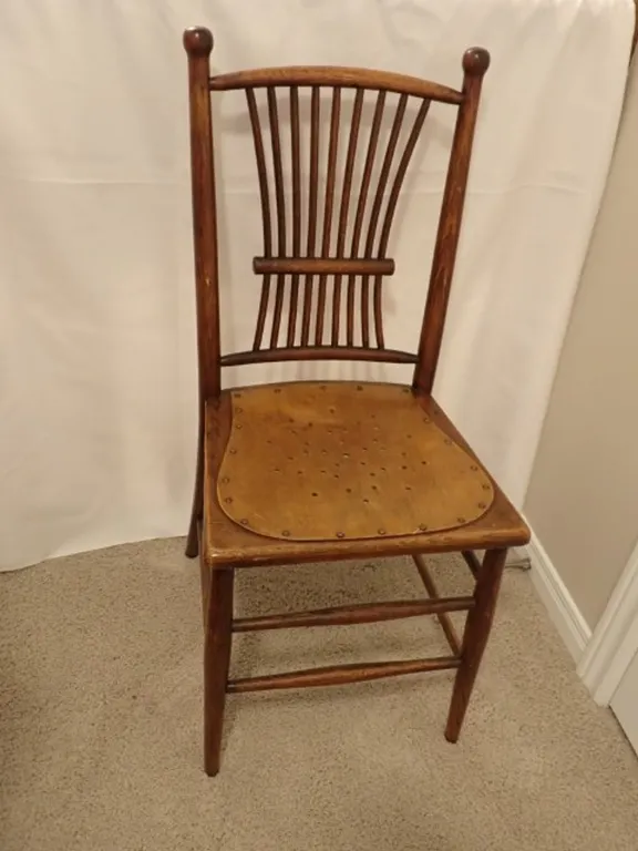 Antique Wooden Side Chair