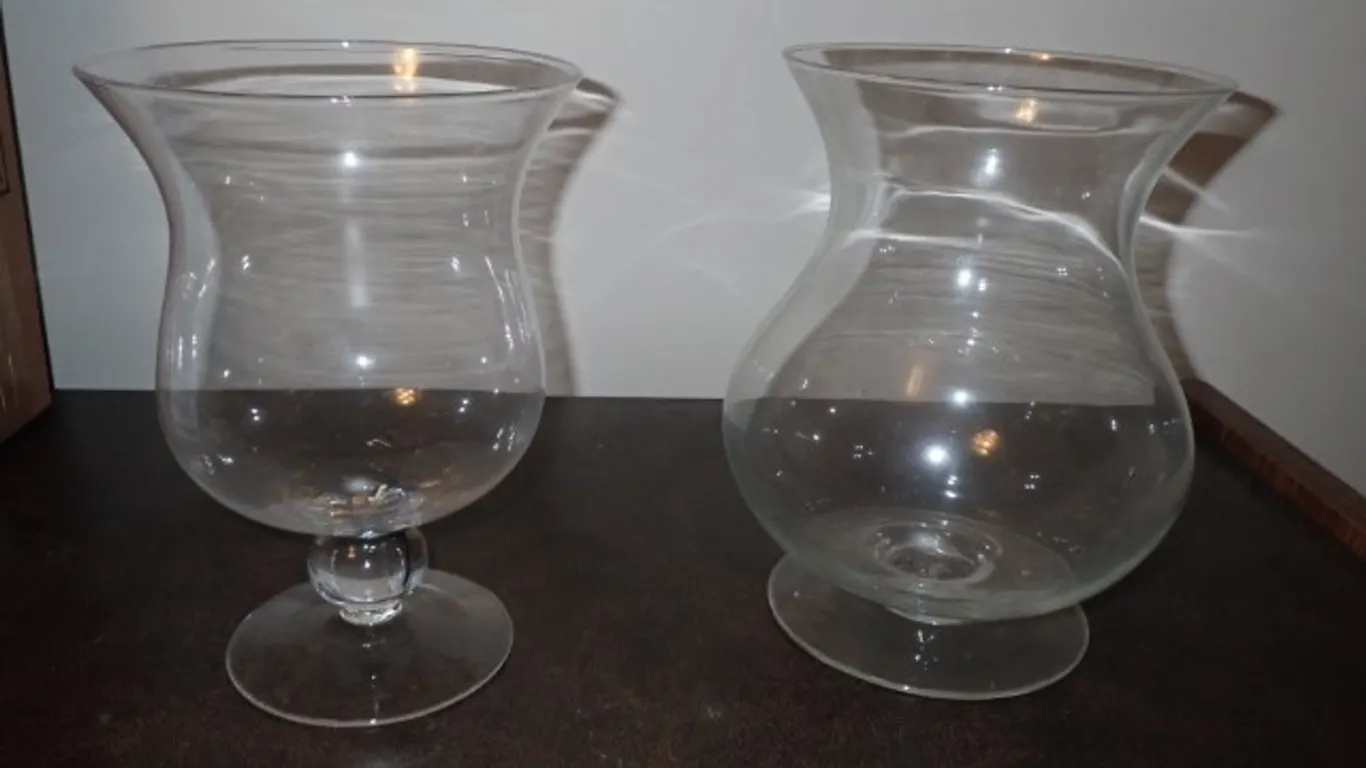 Large Pedestal Vases