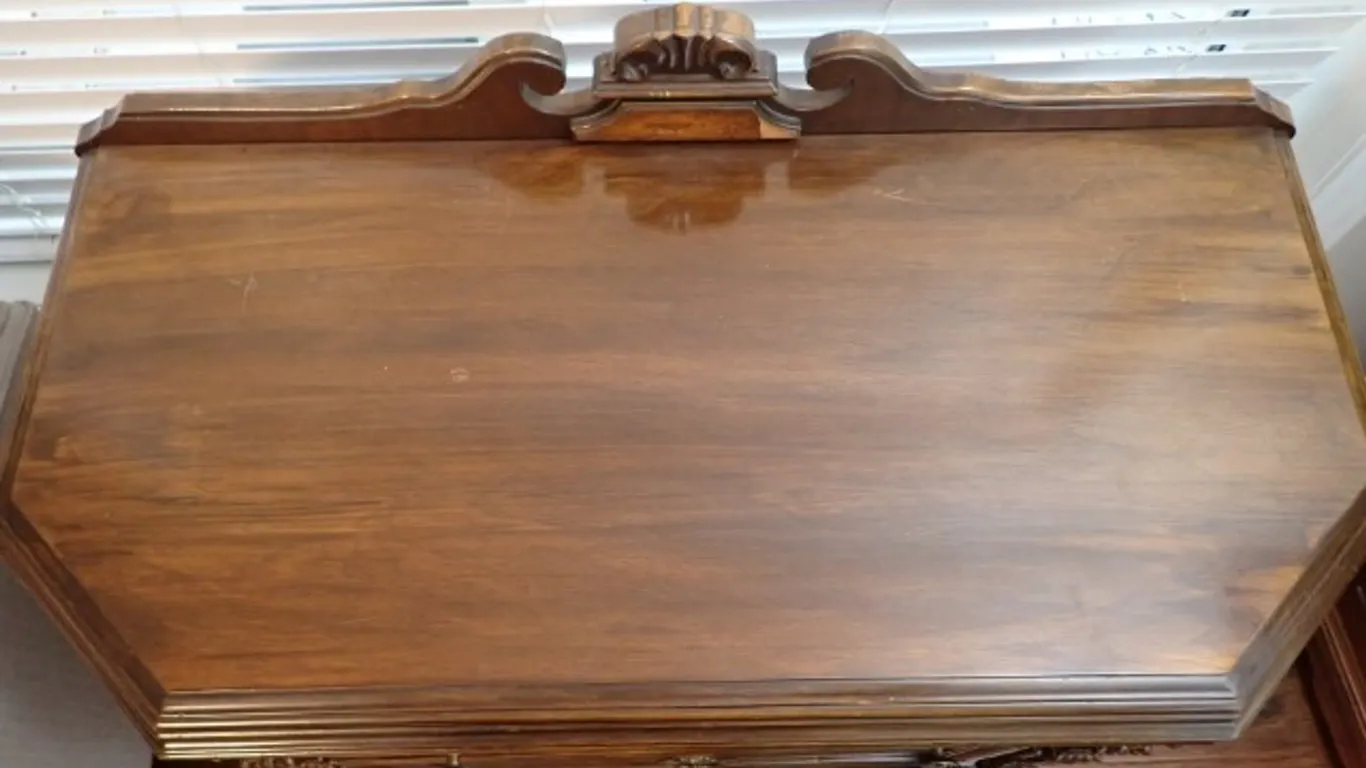 Antique Wooden Commode Cabinet