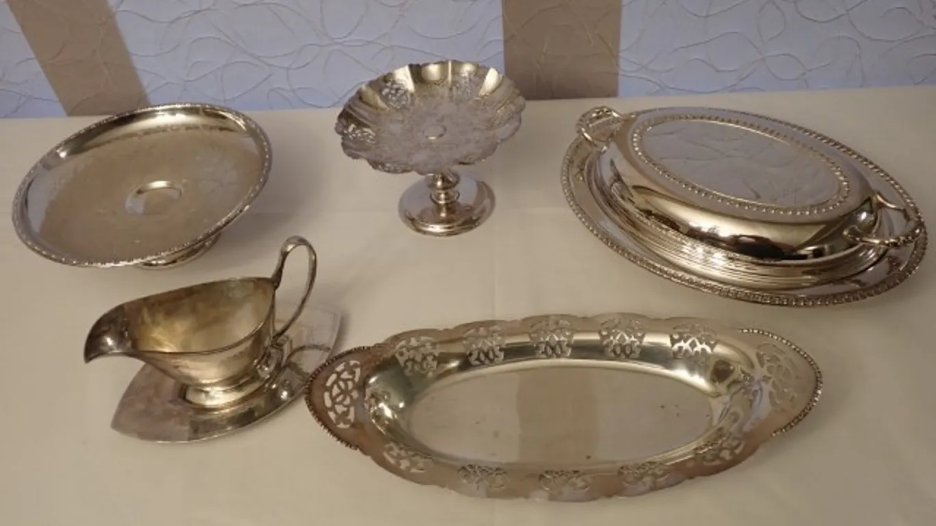 Silver-Plated Serving Tableware