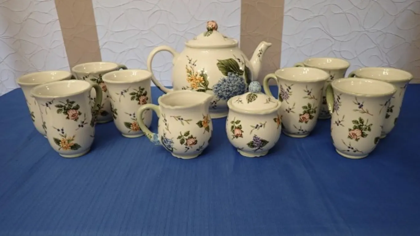 Princess House Porcelain Tea Set