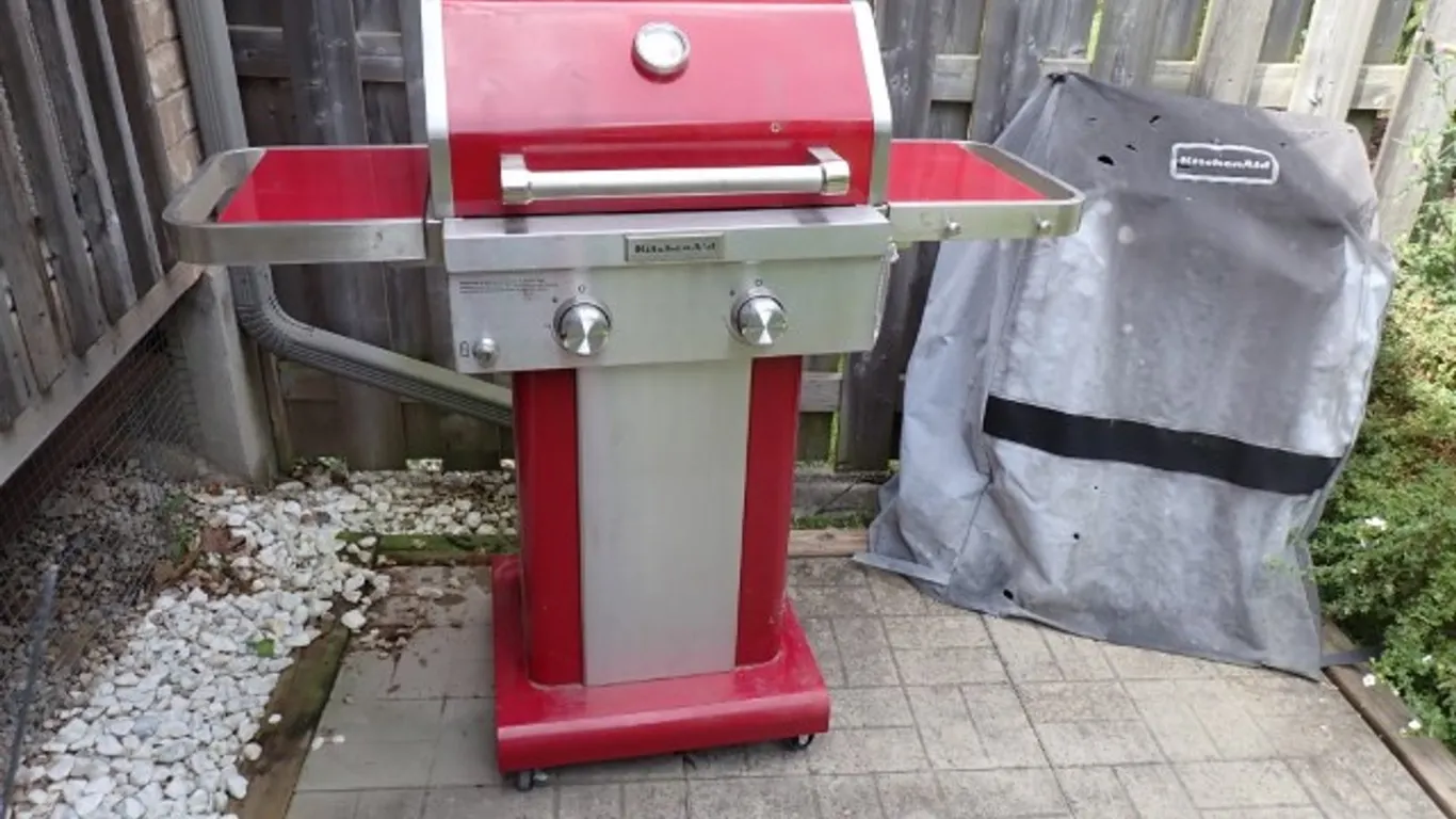 Red KitchenAid BBQ