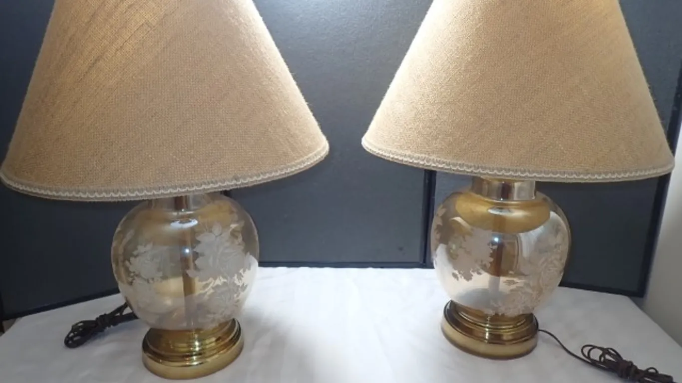 Hollywood Regency-Style Lamps