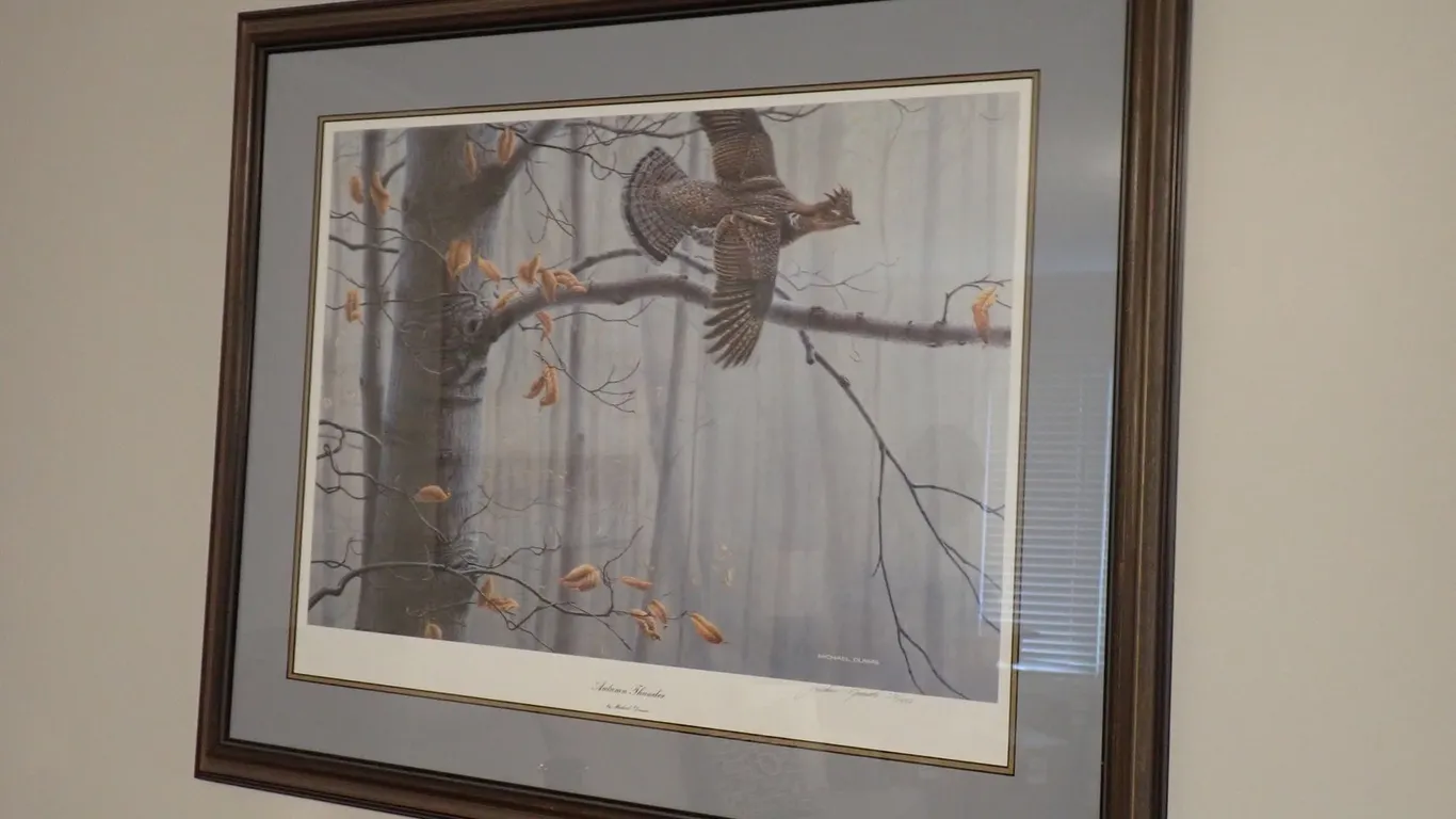 Framed Michael Dumas