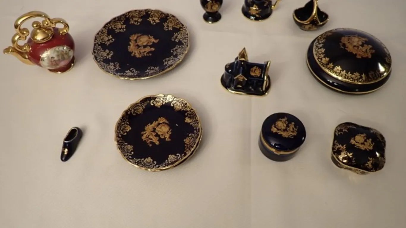 Limoges Cobalt Blue Collectibles+