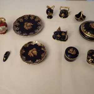 Limoges Cobalt Blue Collectibles+