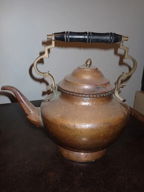 Antique Copper Kettle