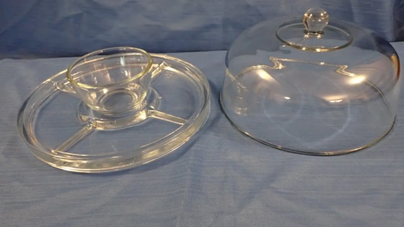 Multi-Use Glass Cake Stand+