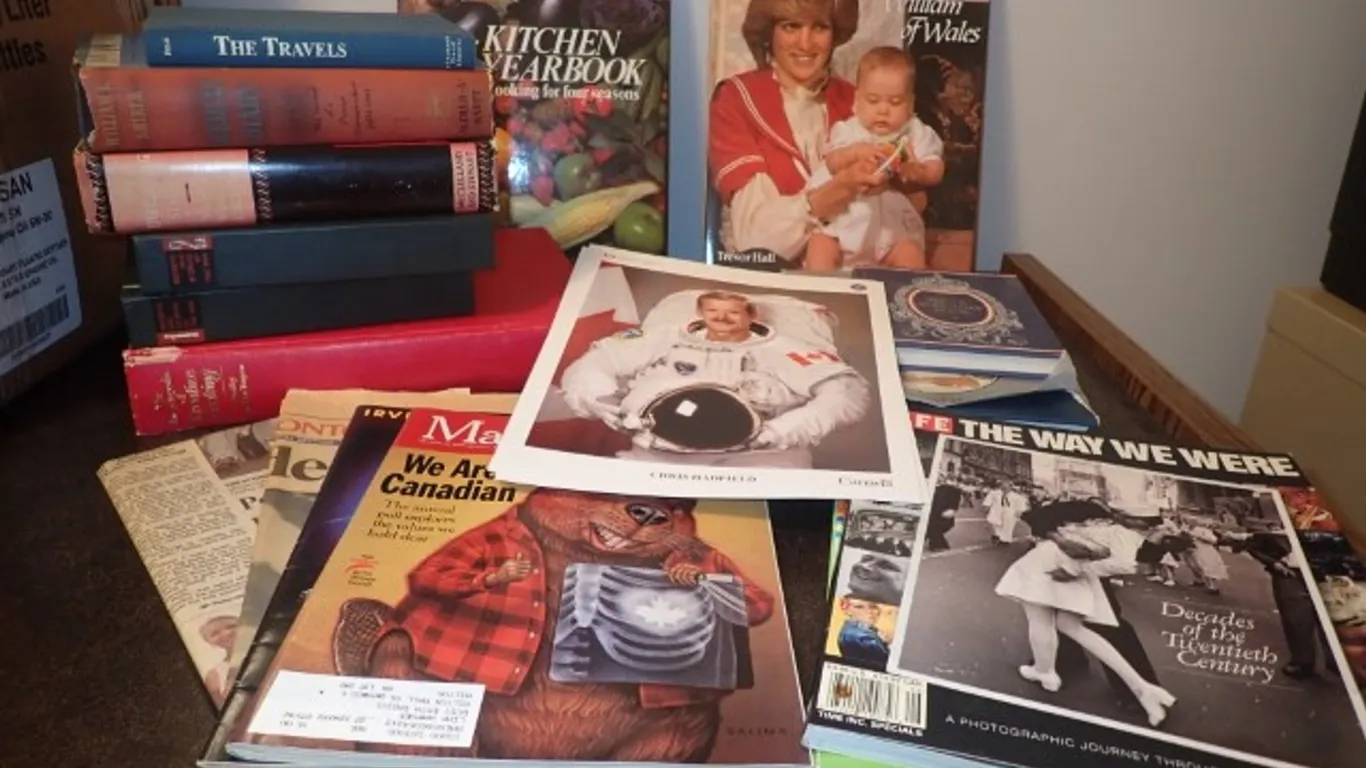 Books, Magazines and Newspapers