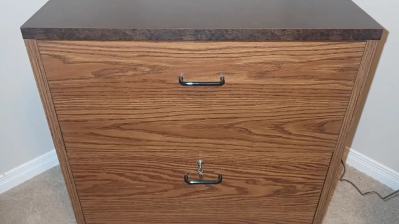 2 Drawer Filing Cabinet by Dansanna