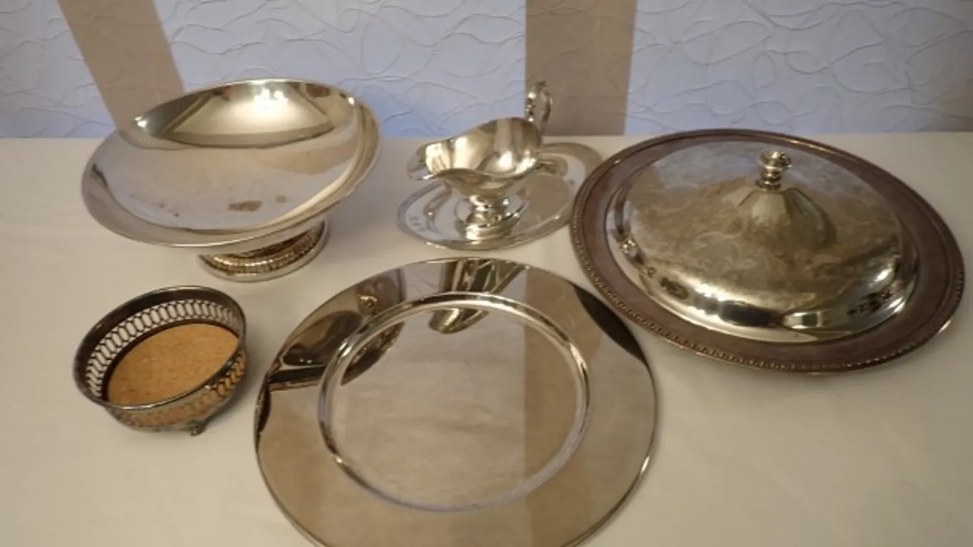 Silver-Plated Serving Tableware
