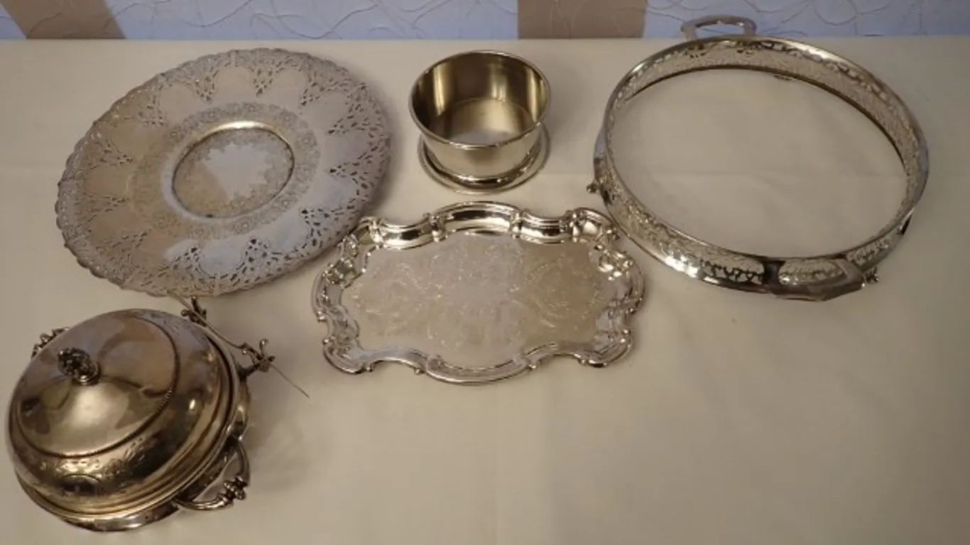 Silver-Plated Serving Tableware