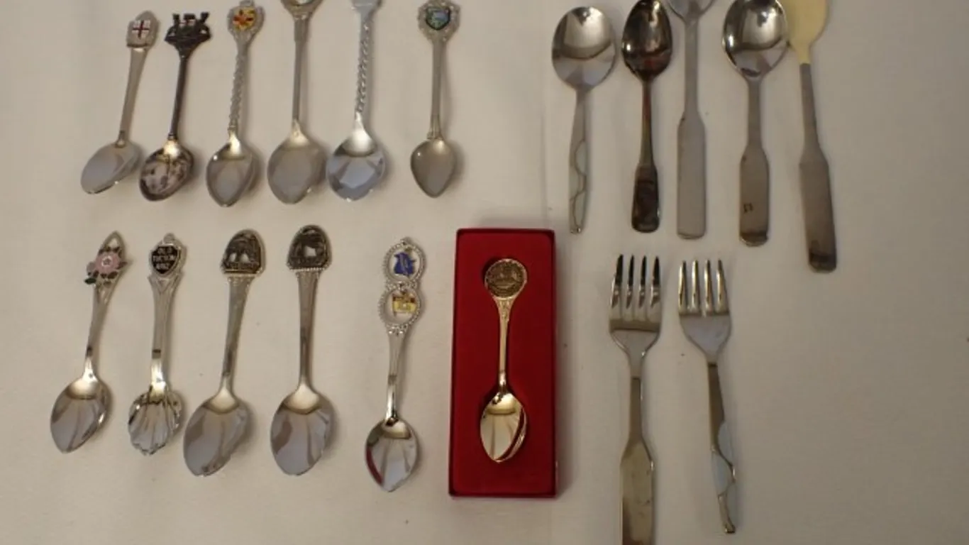 Toddler's Cutlery Collection & Collector Spoons