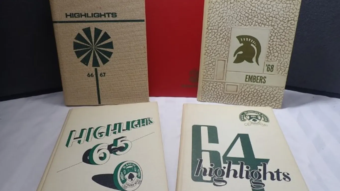 Vintage Year Books from 1960's