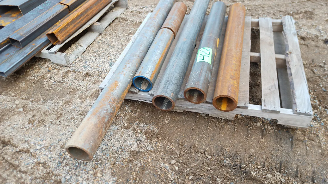 6 Metal Short cylinders Structural Steel