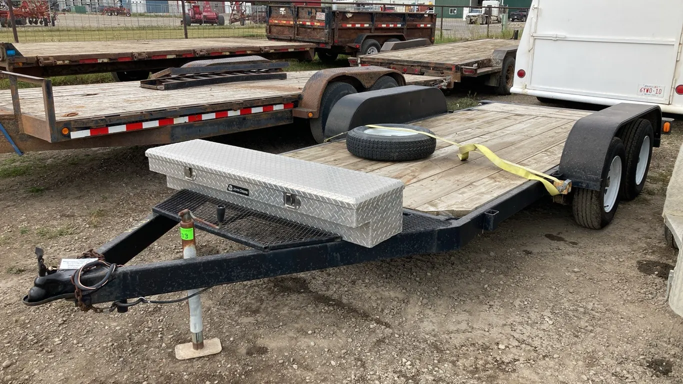 1991 15’ Utility Trailer VIN: BWS0001