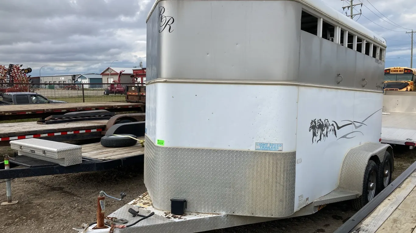2011 Double R Legacy 2 Horse Angle Haul Trailer VIN: 1D9BU1321BN451022