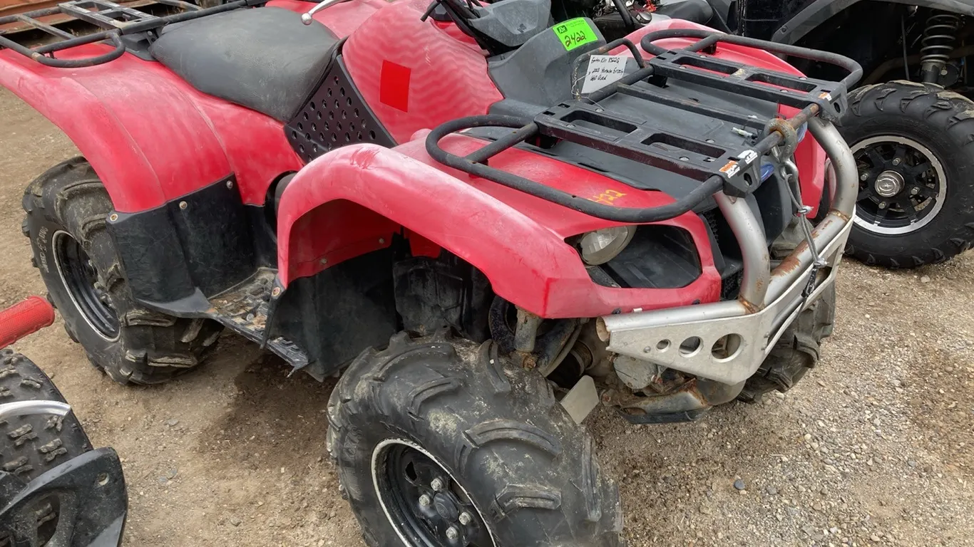 2003 Yamaha Grizzly 660 Quad VIN: JY4AM03W34C011120
