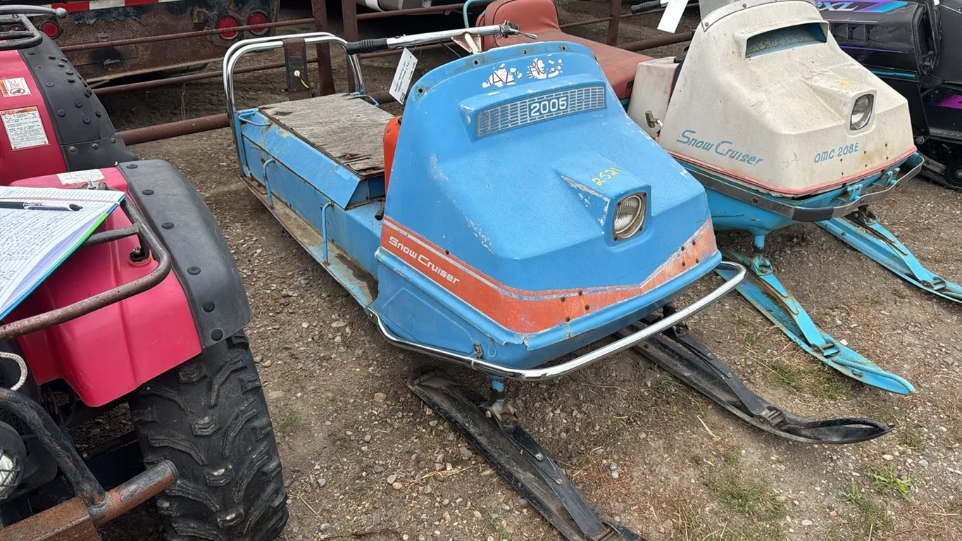1967 Snow Cruiser Snowmobile