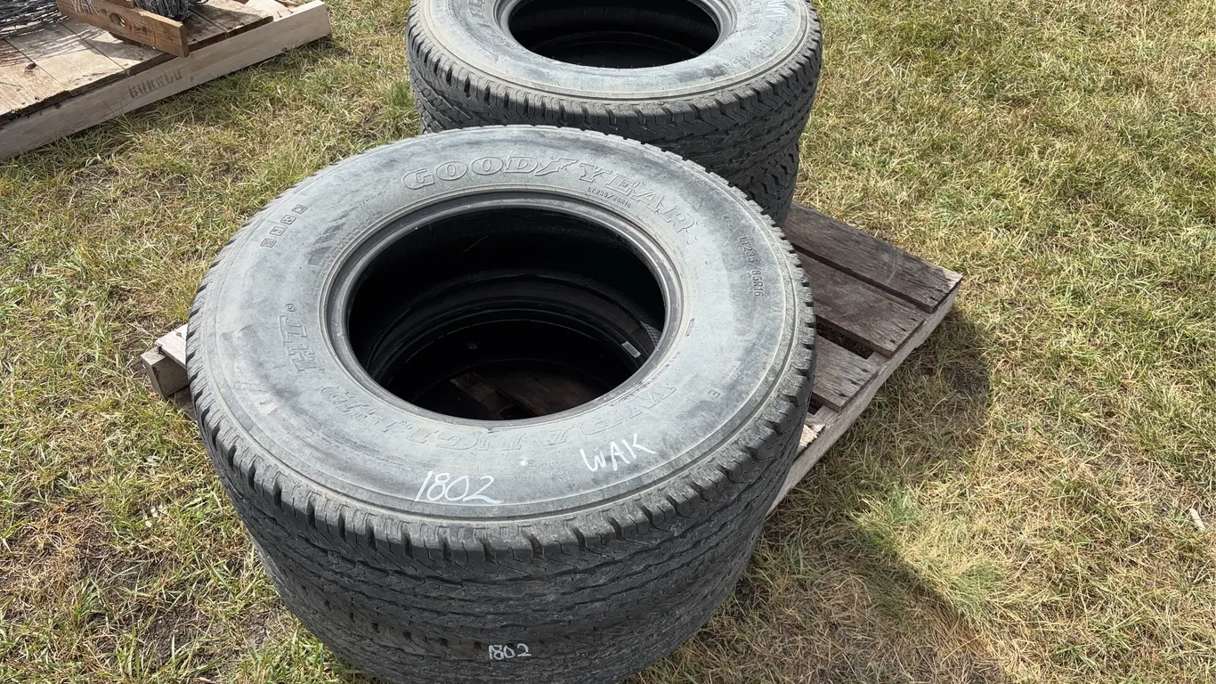 4 Goodyear Wrangle Trailer Tires, 235/85R16, *Unreserved*