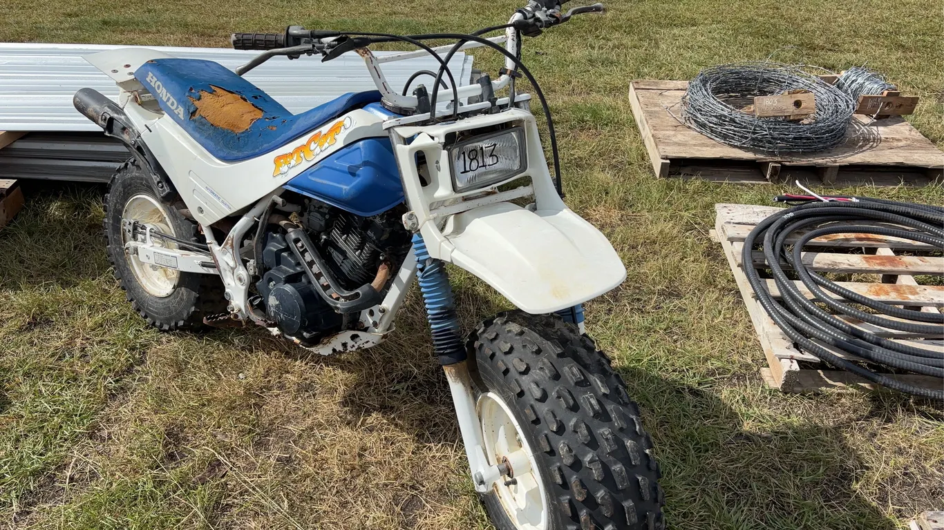 1986 Honda Fatcat Motorcycle, TR200 Engine, Factory Tires, *Unreserved*