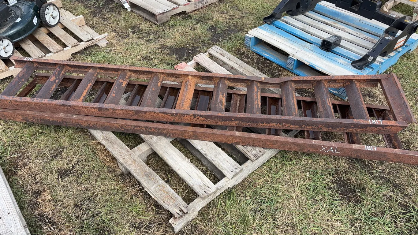 2 - Dump Trailer Loading Ramps, Approx. 1'4'' x 8'2'' *Unreserved*