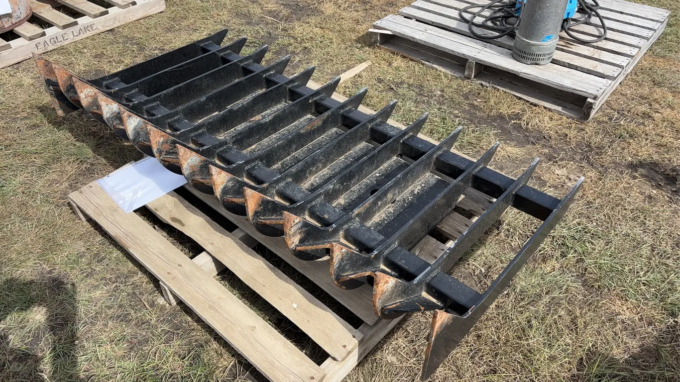 Skid Steer Rock / Root Rake Attachment *Unreserved*